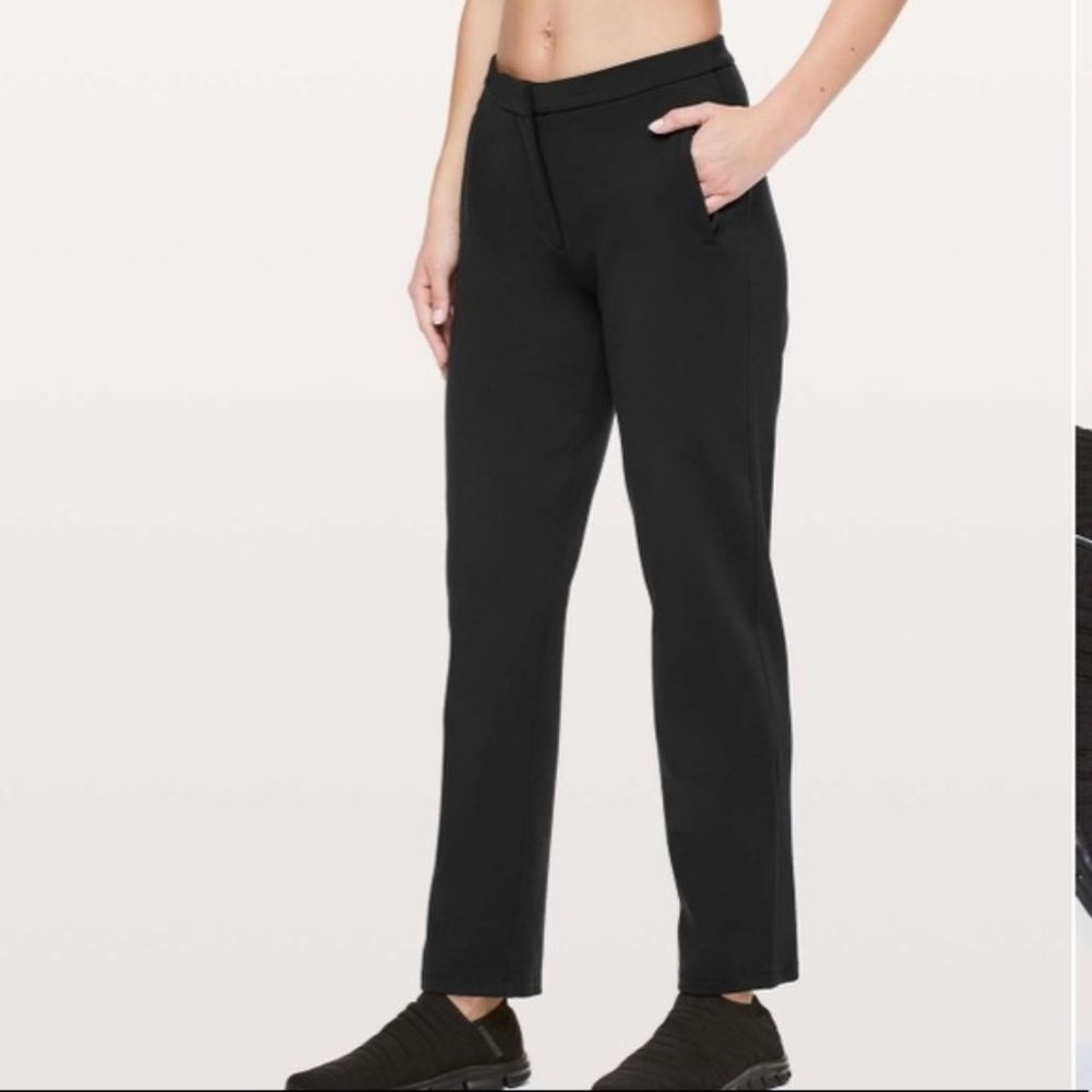 Lululemon Black The Move 28" with Tag Pants BRAND NEW with Tag!
